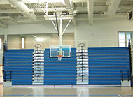 Gymnasium bleacher systems