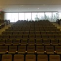Overview of fixed seating at West Point Military Prep School Auditorium