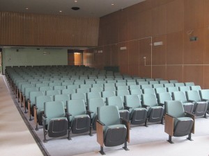 Individual auditorium seating for Fox Fire School