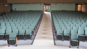 Aisle seating view