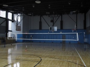 Indoor volleyball system – PS 188 Brooklyn, NY